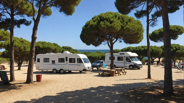 Camping idéal près des saintes maries de la mer : détente et plages