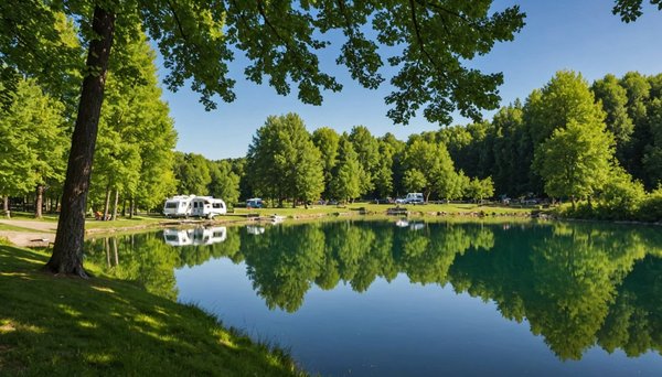 Découvrez le camping 3 étoiles du lac de la thésauque à proximité de albi