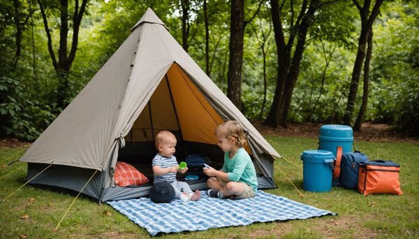 Venir en camping avec un bébé à biarritz au domaine berrua